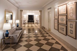 Sygrove's Lobby Design for Carnegie Hall in NYC