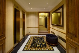 50 Park Avenue lobby seating elevator area, sygrove associates