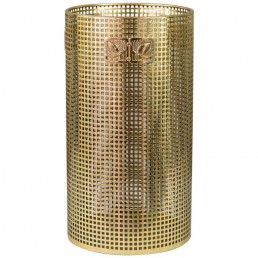 brass cylindrical umbrella stand, marilyn sygrove, sygrove associates, lobby interior design, nyc lobby interior designer
