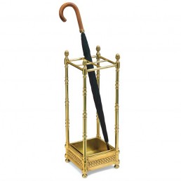 classic brass umbrella stand, marilyn sygrove, sygrove associates, lobby interior design, nyc lobby interior designer